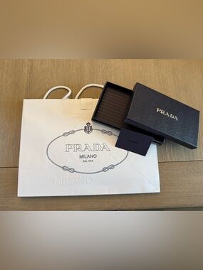 Prada Black Logo Box for sunglasses.
(Bag not included)